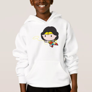 T-shirt Mulher Maravilha De Chibi De Dois Lados