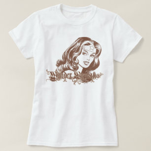 T-shirt Mulher Marrom