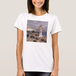 T-shirt Mulher na praia por Puvis de Chavannes