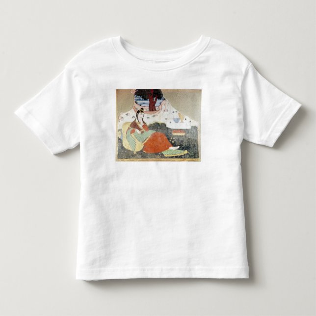 T-shirt Mulher no Jardim de Shah Abbas I (Frente)
