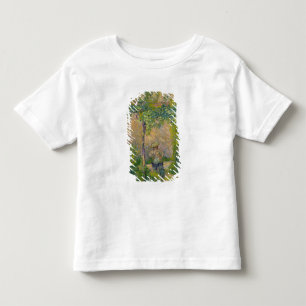 T-shirt Mulher no Jardim (óleo na canvas)