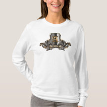 T-Shirt (Mulheres) de folga longa, básica