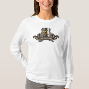 T-Shirt (Mulheres) de folga longa, básica