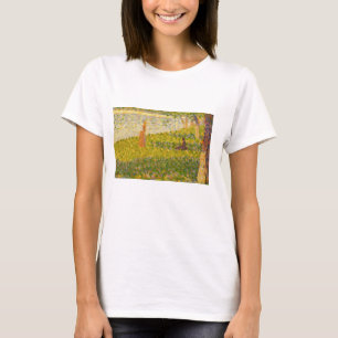 T-shirt Mulheres de Georges Pierre Seurat no banco de