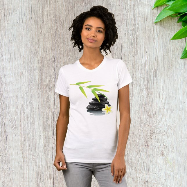 T-Shirt Mulheres de Pedra Negra (Criador carregado)