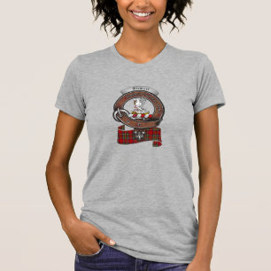 T-shirt Mulheres do crachá do clã de Stewart