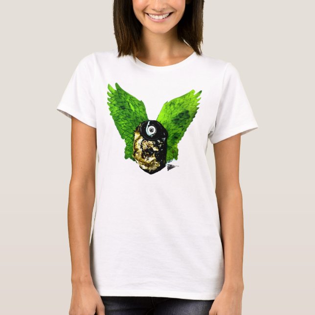 T-shirt Mulheres do T de CanBird (Frente)