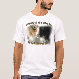 T-shirt Mulheres e gatos…