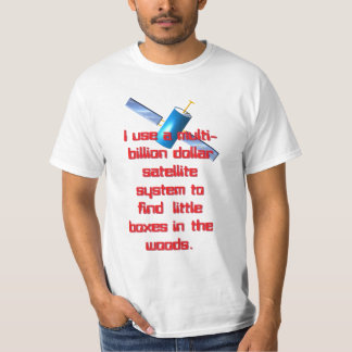 T-shirt Multi-bilhão sistema satélite