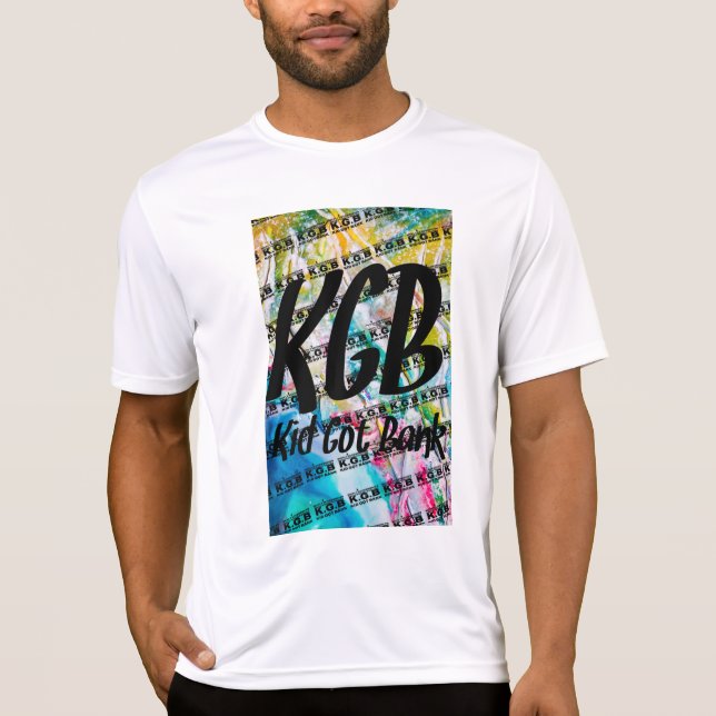 T-Shirt multicolorido KGB (Frente)