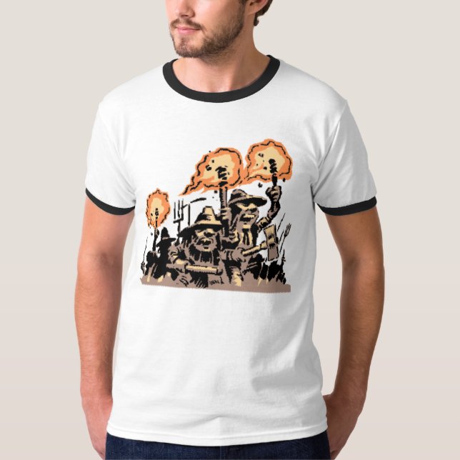 T-shirt Multidão da fantasia (Frente)