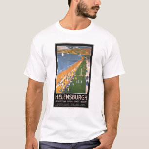T-shirt Multidões ao longo do poster das estradas de ferr