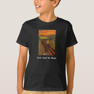 T-shirt Munch - o gritar do gelo