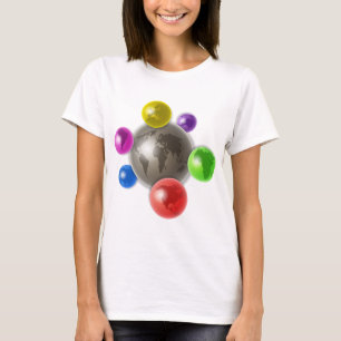 T-shirt Mundo dos globos