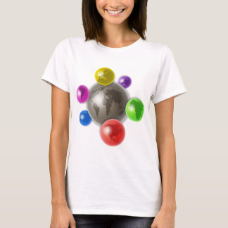T-shirt Mundo dos globos