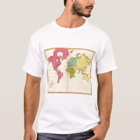 Mundo liso do mapa
