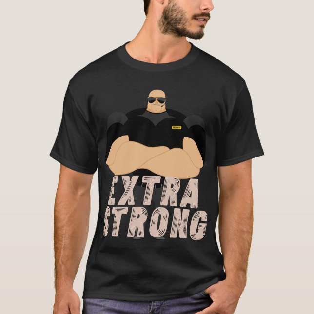 T-Shirt Muscular Forte Extra (Frente)