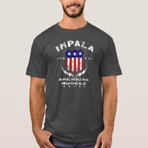 T-shirt Músculo americano v3 do Impala