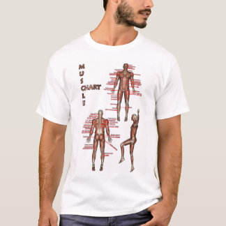 T-shirt Músculos e ossos