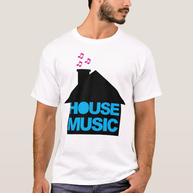 T-shirt Música da casa (Frente)