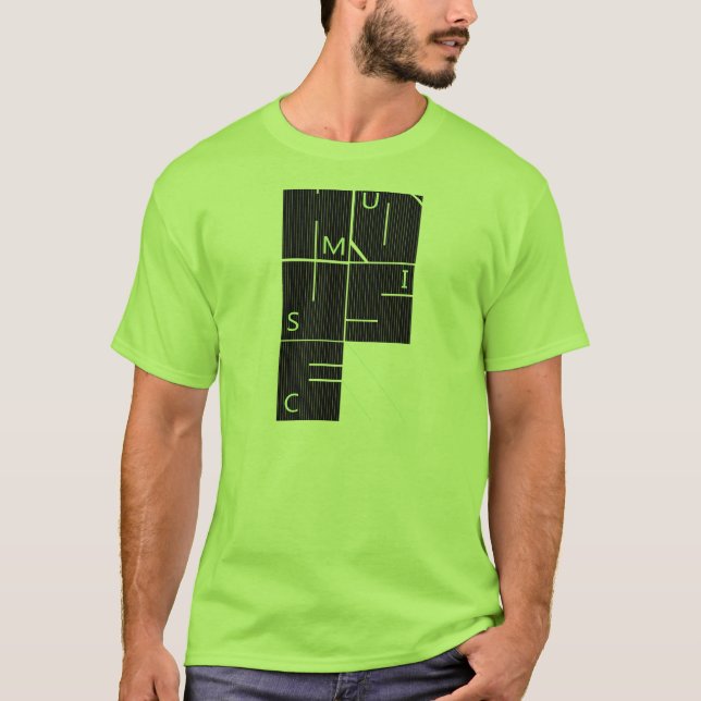 T-SHIRT MÚSICA DA CASA (Frente)