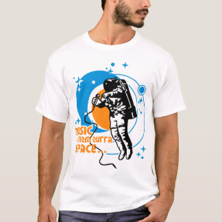 T-shirt Música do espaço do outta