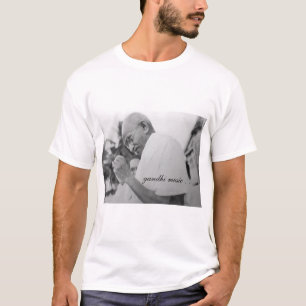 T-shirt música do gandhi
