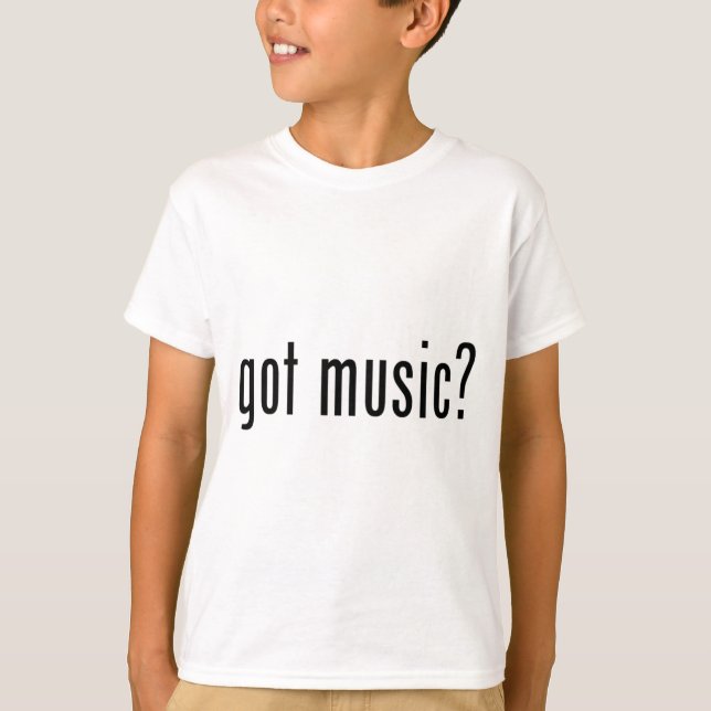 T-shirt música obtida? (Frente)