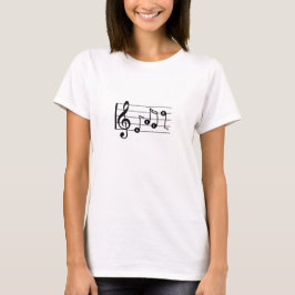 T-Shirt Musical Alto Singer (luz)