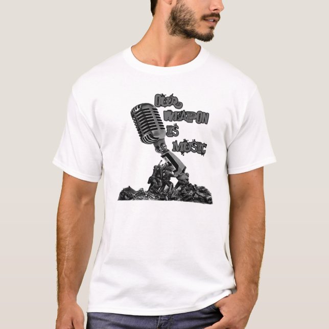 T-shirt MusicWeapon (Frente)
