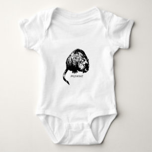 T-shirt Muskrat (ilustração)