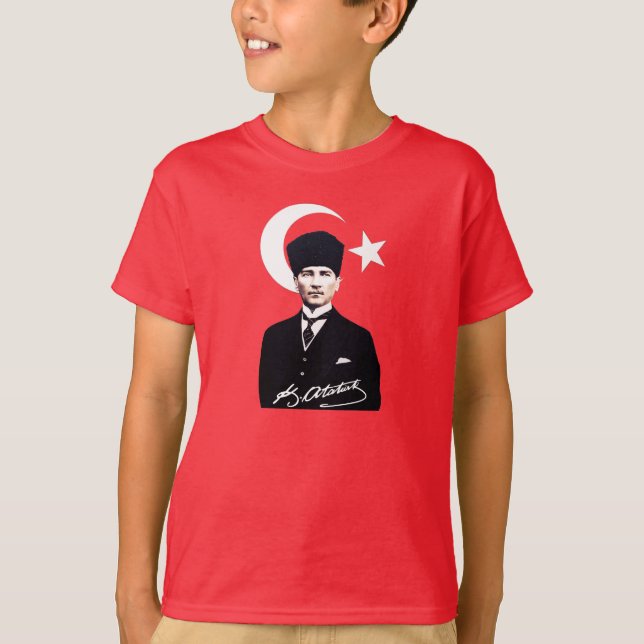 T-shirt Mustafa Kemal Atatürk (Frente)