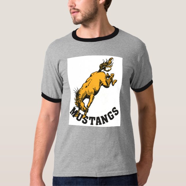 T-shirt Mustang de Washington (Frente)