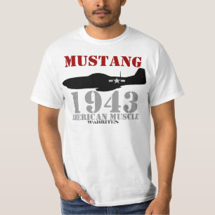 T-shirt Mustang-músculo