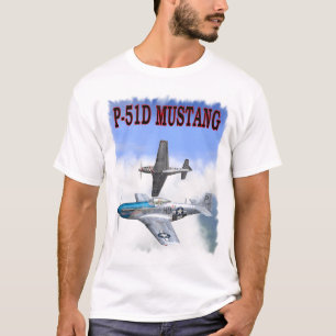 T-SHIRT MUSTANG P-51