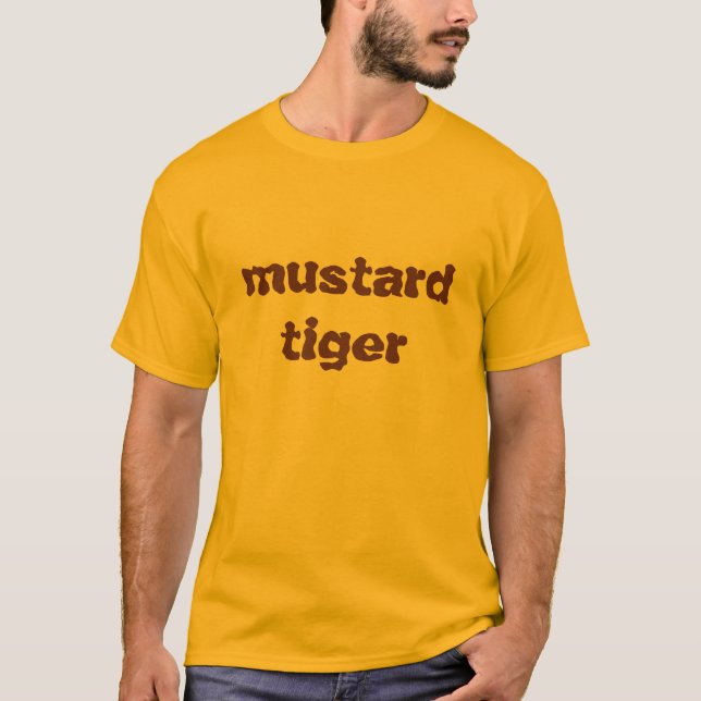 T-shirt mustardtiger (Frente)