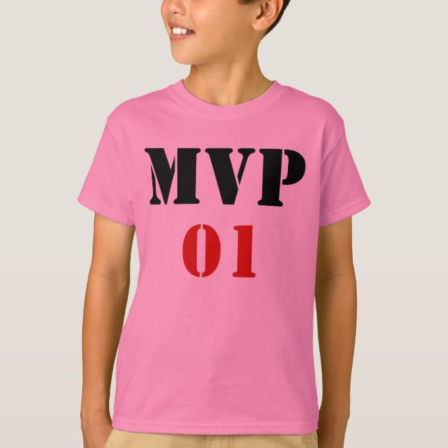 T-Shirt MVP Personalizado com nome na parte trasei (Frente)
