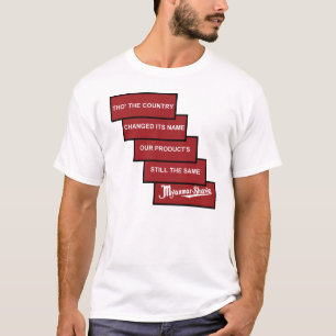 T-shirt Myanmar-Shave - Burma-Shave actualizado