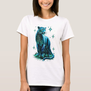 T-Shirt Mystical Blue Energy Jaguar