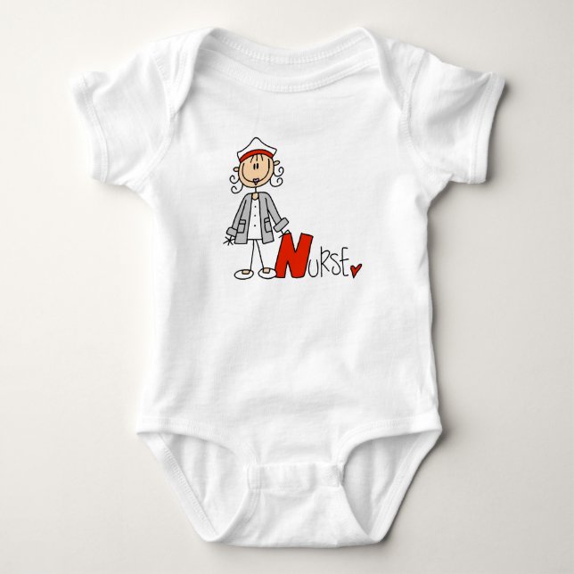 T-shirt N é para a enfermeira (Frente)
