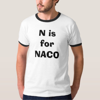 T-shirt N é para NACO