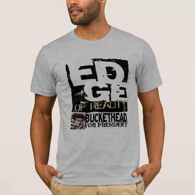 T-shirt na borda da realidade… (Frente)