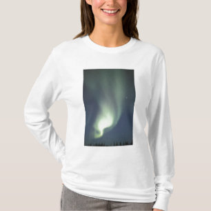 T-shirt NA, Canadá, Manitoba, Churchill Luzes do norte,