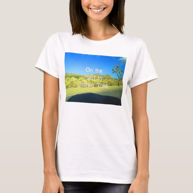 T-shirt Na Estrada Para Joshua Tree Cami (Frente)