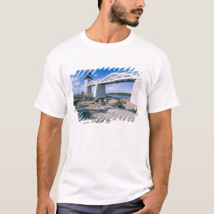 T-shirt NA, EUA, Maine, Port Clyde. Marshall Point