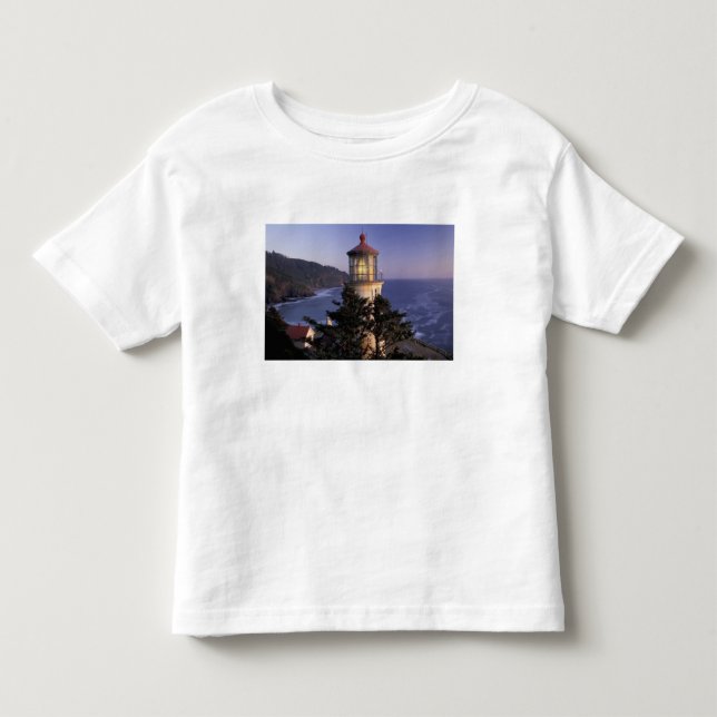 T-shirt NA, EUA, Oregon, Farol Heceta Head, (Frente)