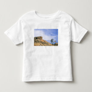 T-shirt NA, EUA, Texas Moinho de vento e falésias de Palo