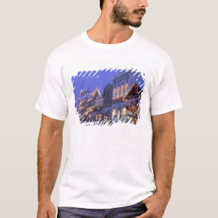 T-shirt NA, EUA, Washington, Leavenworth. Rua principal