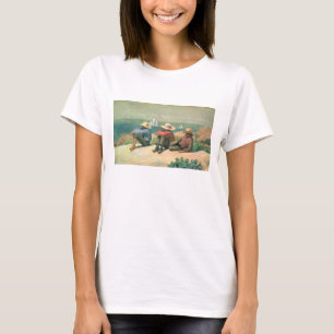 T-shirt Na praia, 1875 (w/c)