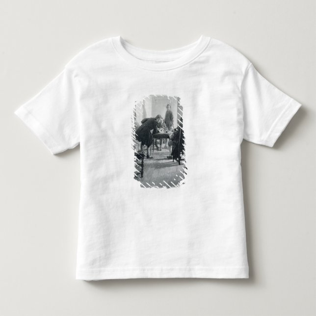 T-shirt Na taberna velha de Raleigh (Frente)